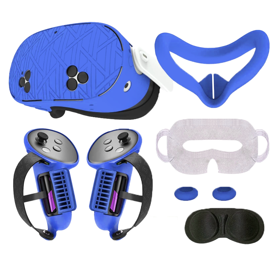 Комплект чехлов Quest 3S (Синий)